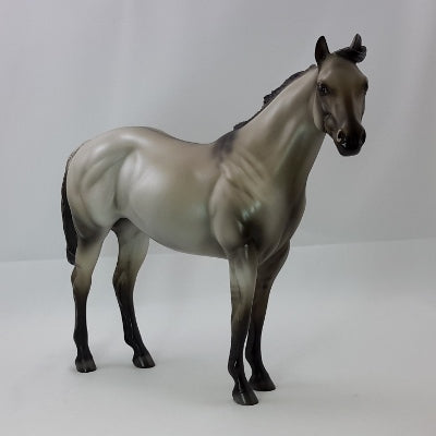 CAPE COD - OOAK Dapple Bay Stock Horse