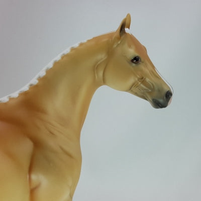 HAPPINESS - OOAK Braided Mane Palomino Stock Horse 12/14