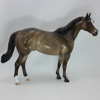 TIME TO GO - OOAK Grulla Stock Horse 12/14