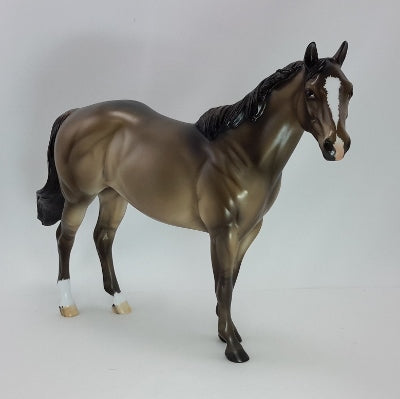 TIME TO GO - OOAK Grulla Stock Horse 12/14