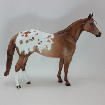 ARIANA - OOAK Chestnut Appaloosa Stock Horse 12/14