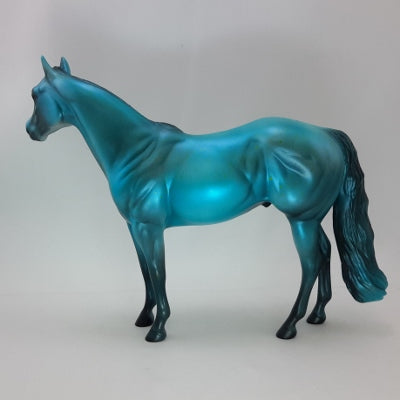 TEMPTING TURQUOISE - OOAK Turquoise Stock Horse 12/14