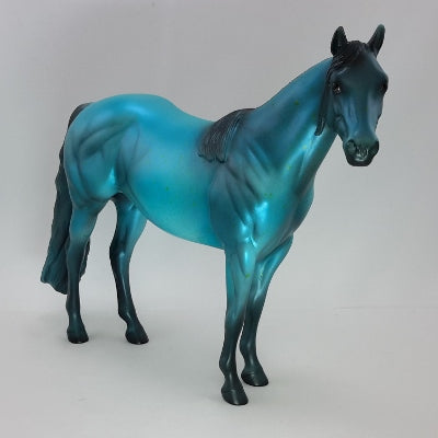 TEMPTING TURQUOISE - OOAK Turquoise Stock Horse 12/14