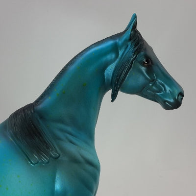 TEMPTING TURQUOISE - OOAK Turquoise Stock Horse 12/14