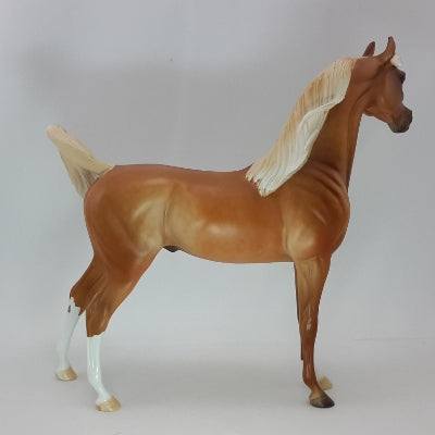 SUN GOD - OOAK Dapple Palomino Arabian 12/14