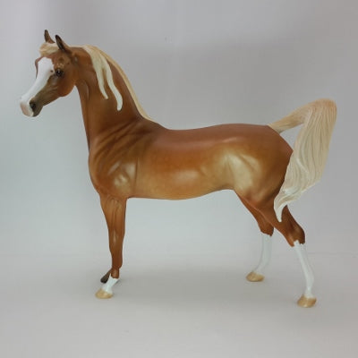 SUN GOD - OOAK Dapple Palomino Arabian 12/14