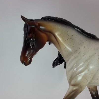 MR. POPPY - OOAK Bay Roan Pony 12/14