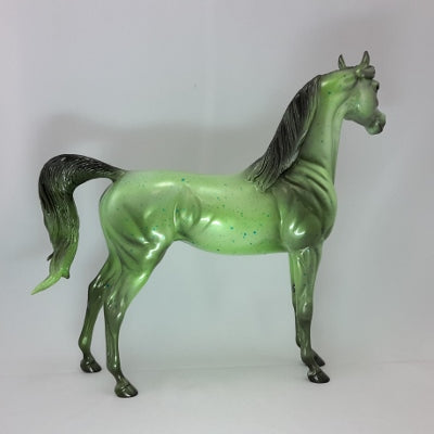 GOING GREEN - OOAK Green Deco Arabian 12/14