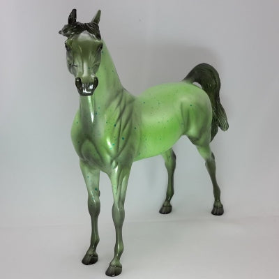 GOING GREEN - OOAK Green Deco Arabian 12/14