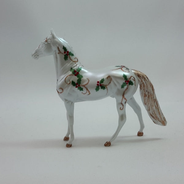 HOLLY BERRY - OOAK Deco Morgan Chip