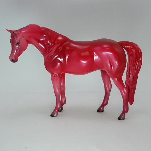 CANDY CANE - OOAK Red Pebbles Model Horse - 12/14