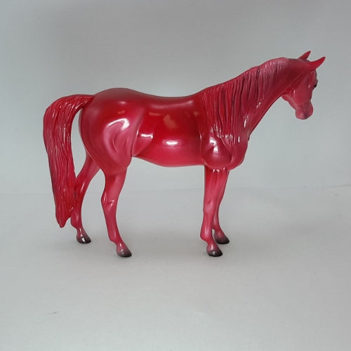 CANDY CANE - OOAK Red Pebbles Model Horse - 12/14