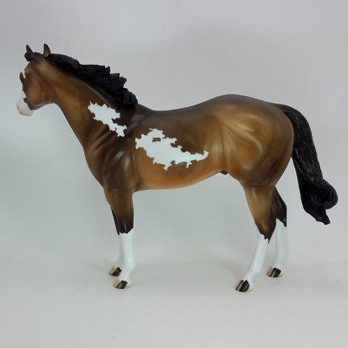 Bay Paint Stock Horse Sculptures