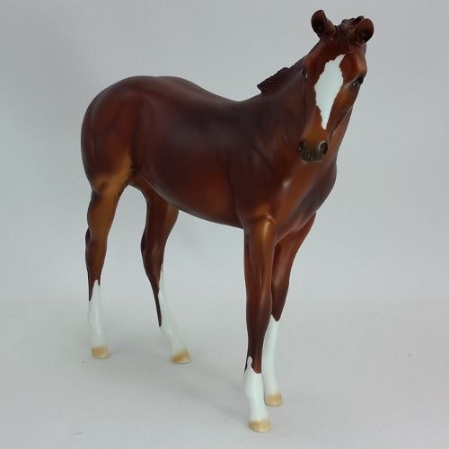 OOAK Chestnut Weanling Horse