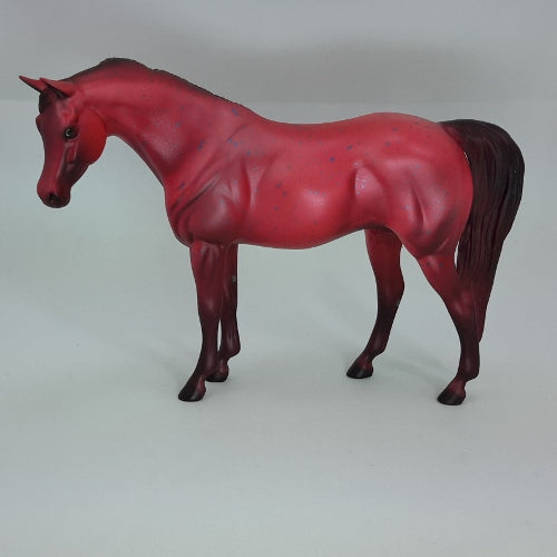CANDY APPLE -OOAK Red Deco Arabian Model Horse Pebbles - 12/19