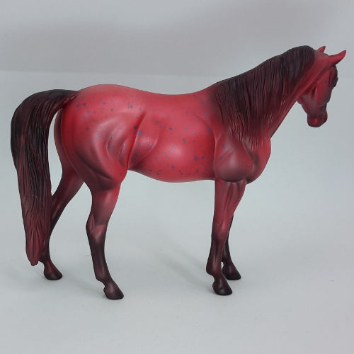 CANDY APPLE -OOAK Red Deco Arabian Model Horse Pebbles - 12/19