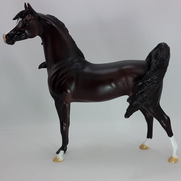 DOUCE NUIT - OOAK Black Arabian Mare 12/14