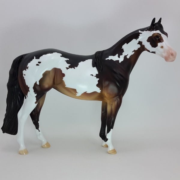 LOVE'S PURE LIGHT - OOAK Bay Overo Paint Stock Horse 12/14