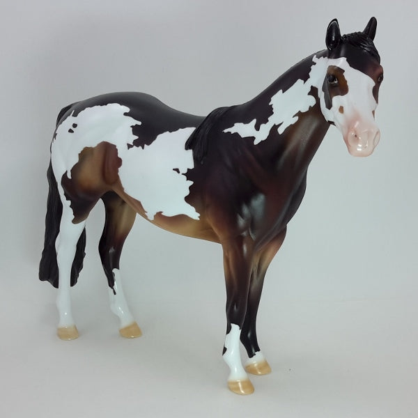 LOVE&#39;S PURE LIGHT - OOAK Bay Overo Paint Stock Horse 12/14