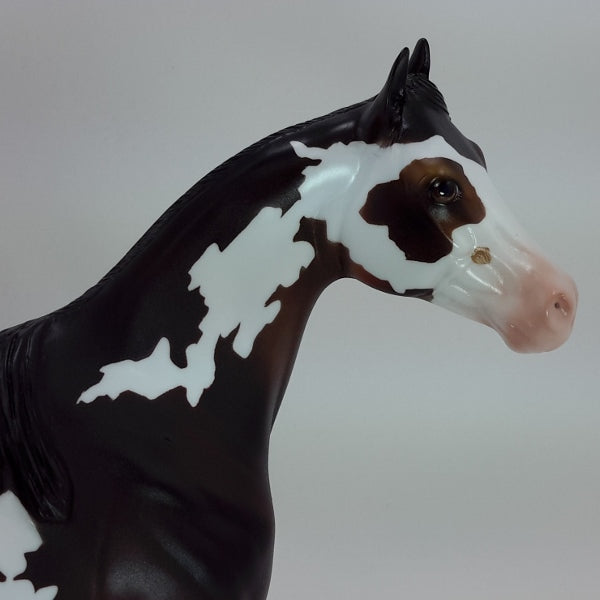 LOVE&#39;S PURE LIGHT - OOAK Bay Overo Paint Stock Horse 12/14