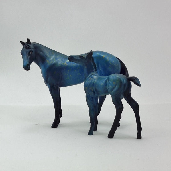 BLUE CHIPS - Stock & Foal Decorator Set 12/14