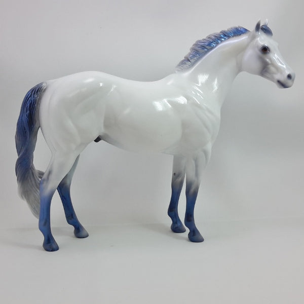 JACK FROSTY - OOAK Decorator White/Lavender Stock Horse 12/14