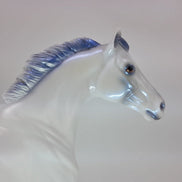JACK FROSTY - OOAK Decorator White/Lavender Stock Horse 12/14