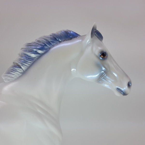 JACK FROSTY - OOAK Decorator White/Lavender Stock Horse 12/14