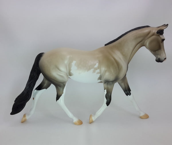 GALLIANO - Dapple Sooty Buckskin Pinto Palouse Model Horse - LE4 - 6/15