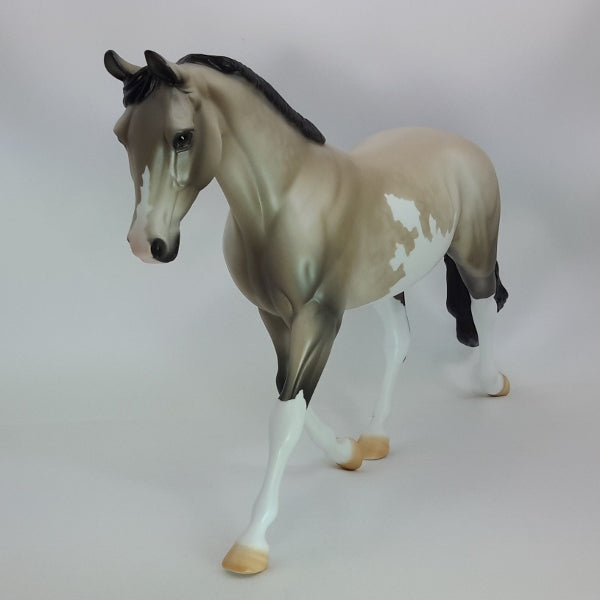 GALLIANO - Dapple Sooty Buckskin Pinto Palouse Model Horse - LE4 - 6/15