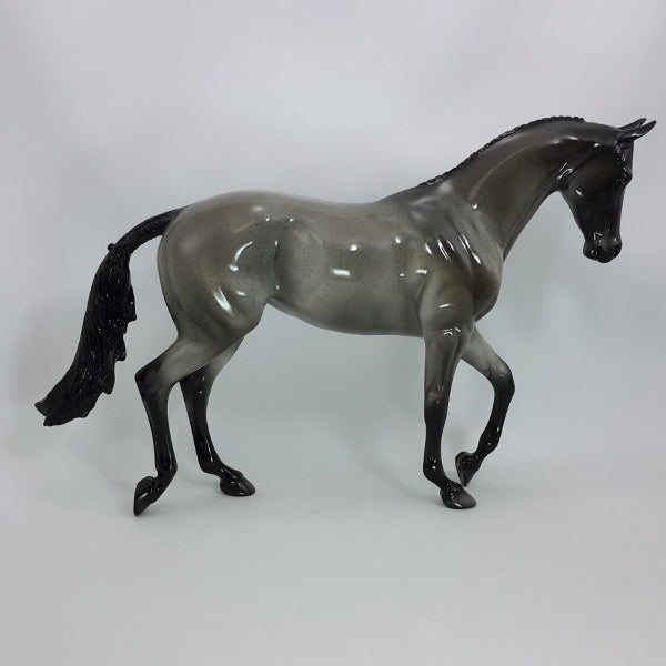 MOONLIGHT BAY - OOAK Gray Thoroughbred 12/14