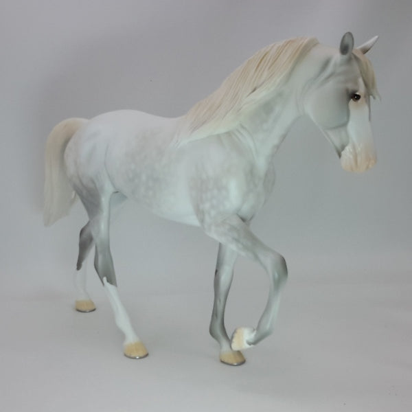 SHINY NEW YEAR - OOAK Light Dapple Gray Tennessee Walker 12/14