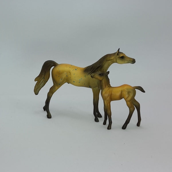 GOLDEN GALA CHIPS - Foal & Arabian Decorator Set 12/14