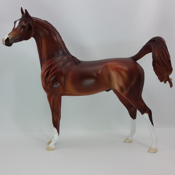 PARADING AROUND - OOAK Dapple Chestnut Arabian 12/14