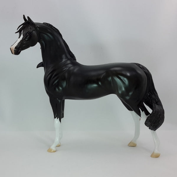 ROCKIN' TILL MIDNIGHT - OOAK Dapple Black Arabian Mare 12/14