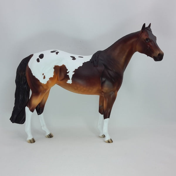 CIMERON GIRL - OOAK Dapple Bay Appaloosa Stock 12/14