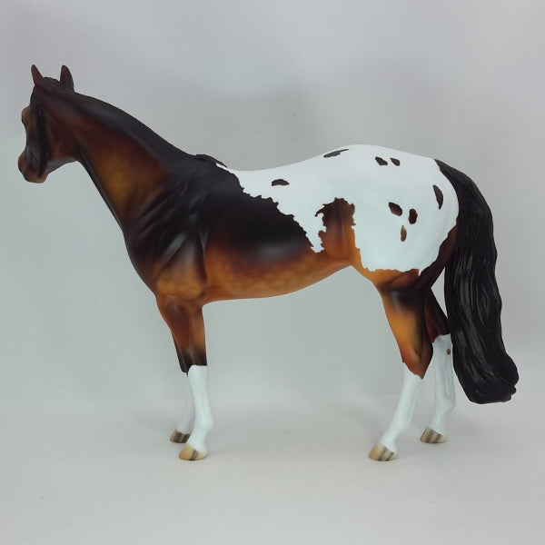 CIMERON GIRL - OOAK Dapple Bay Appaloosa Stock 12/14