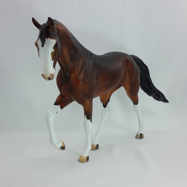 FAREWELL - OOAK Seal Bay Dapple Tennessee Walker 12/14