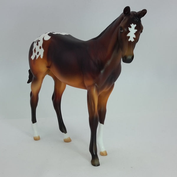 MOCHA MAY - OOAK Bay Appaloosa Weanling - 12/14