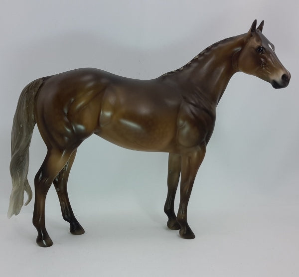 HALVERSON- OOAK Dapple Chestnut w/ Braided Mane Stock Horse 1/15