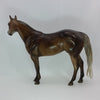 HALVERSON- OOAK Dapple Chestnut w/ Braided Mane Stock Horse 1/15