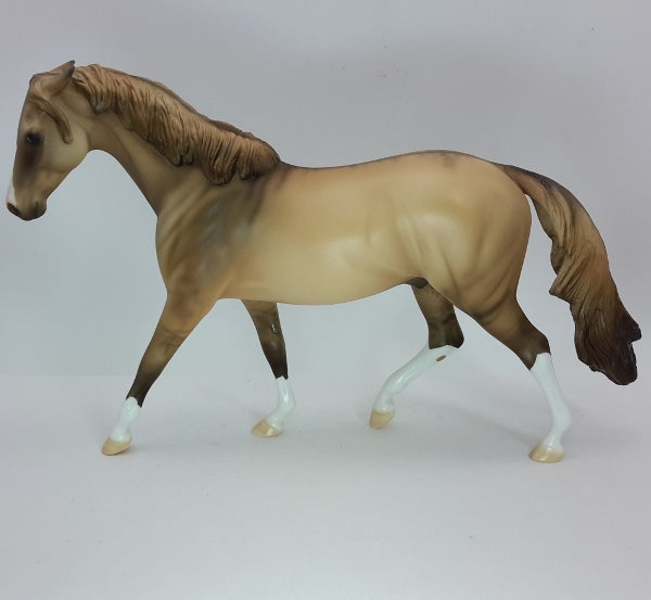 PHINEAS - OOAK Dun Pinned Ear Pony 1/15