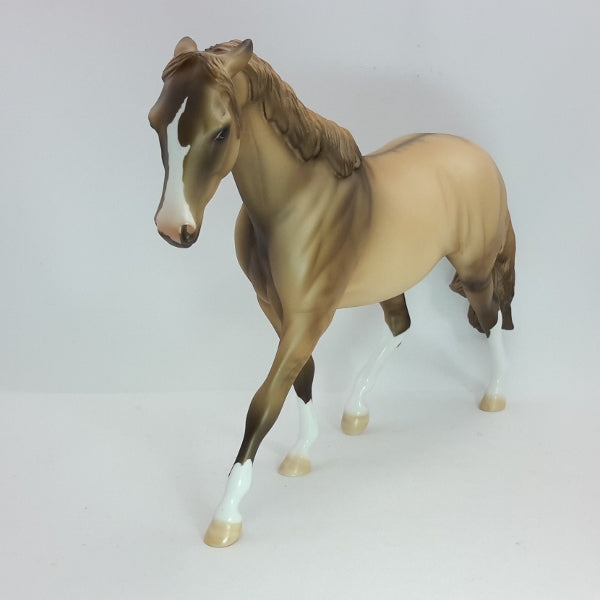 PHINEAS - OOAK Dun Pinned Ear Pony 1/15