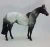 JINXY - OOAK Gray Appaloosa Stock Horse 1/15