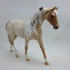 SPRINGTIME BLISS - OOAK Palomino Roan Appaloosa Pony 1/15