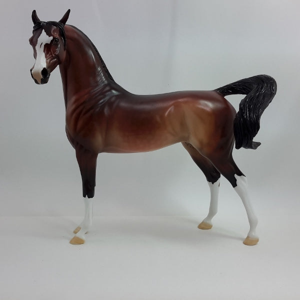 RUSSET - OOAK Dapple Bay Arabian 1/15