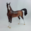 RUSSET - OOAK Dapple Bay Arabian 1/15