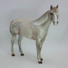 SILVERADO - OOAK Dapple Light Gray Stock Horse 1/15