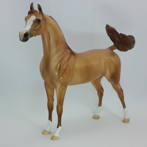 LIVIN&#39; IT UP - OOAK Dapple Chestnut Arabian 1/15