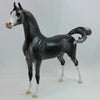 MIDNIGHT IN MONTGOMERY - OOAK Dark Dapple Gray Arabian 1/15